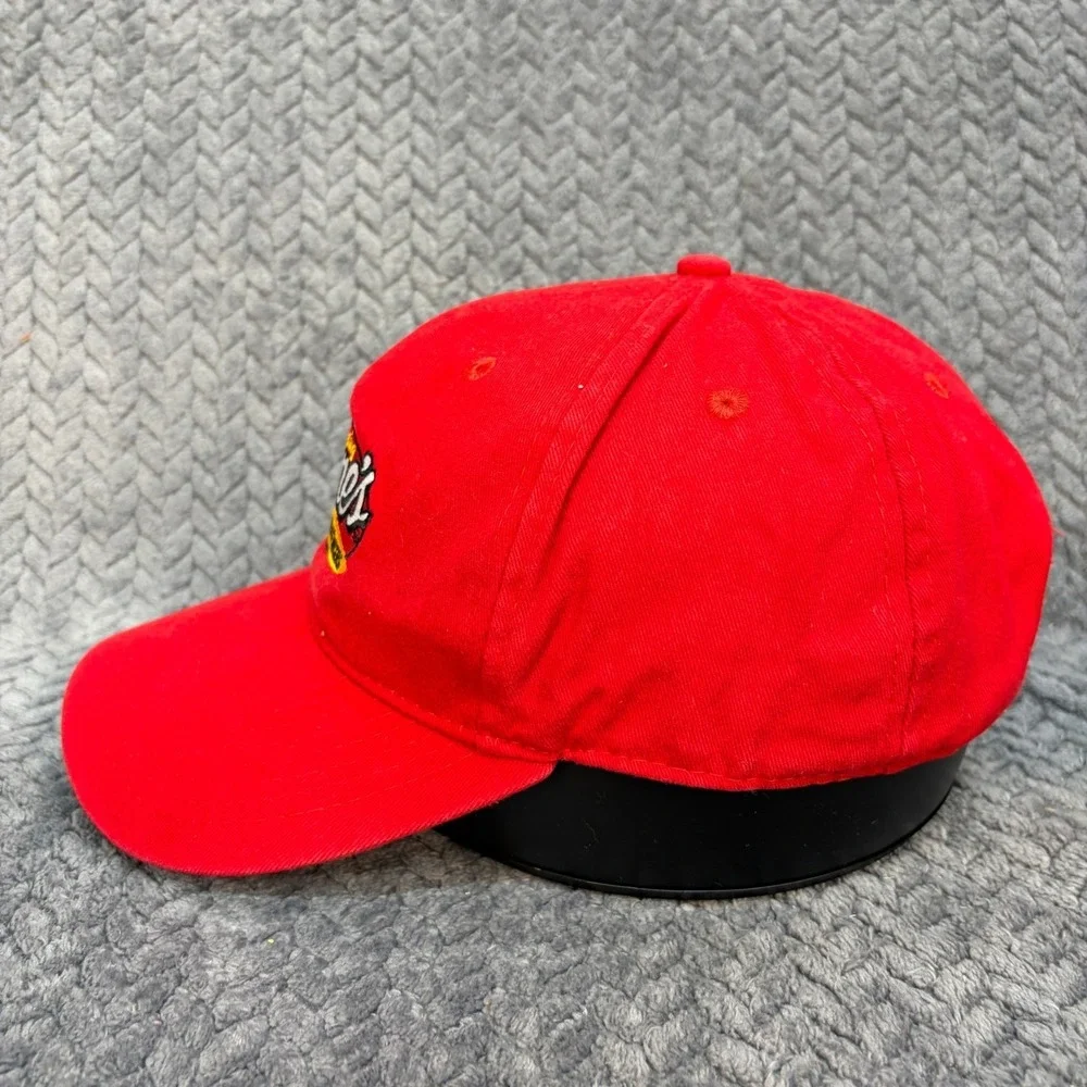 Raising Cane's Chicken Fingers Red Baseball Hat One Love Adjustable Cap